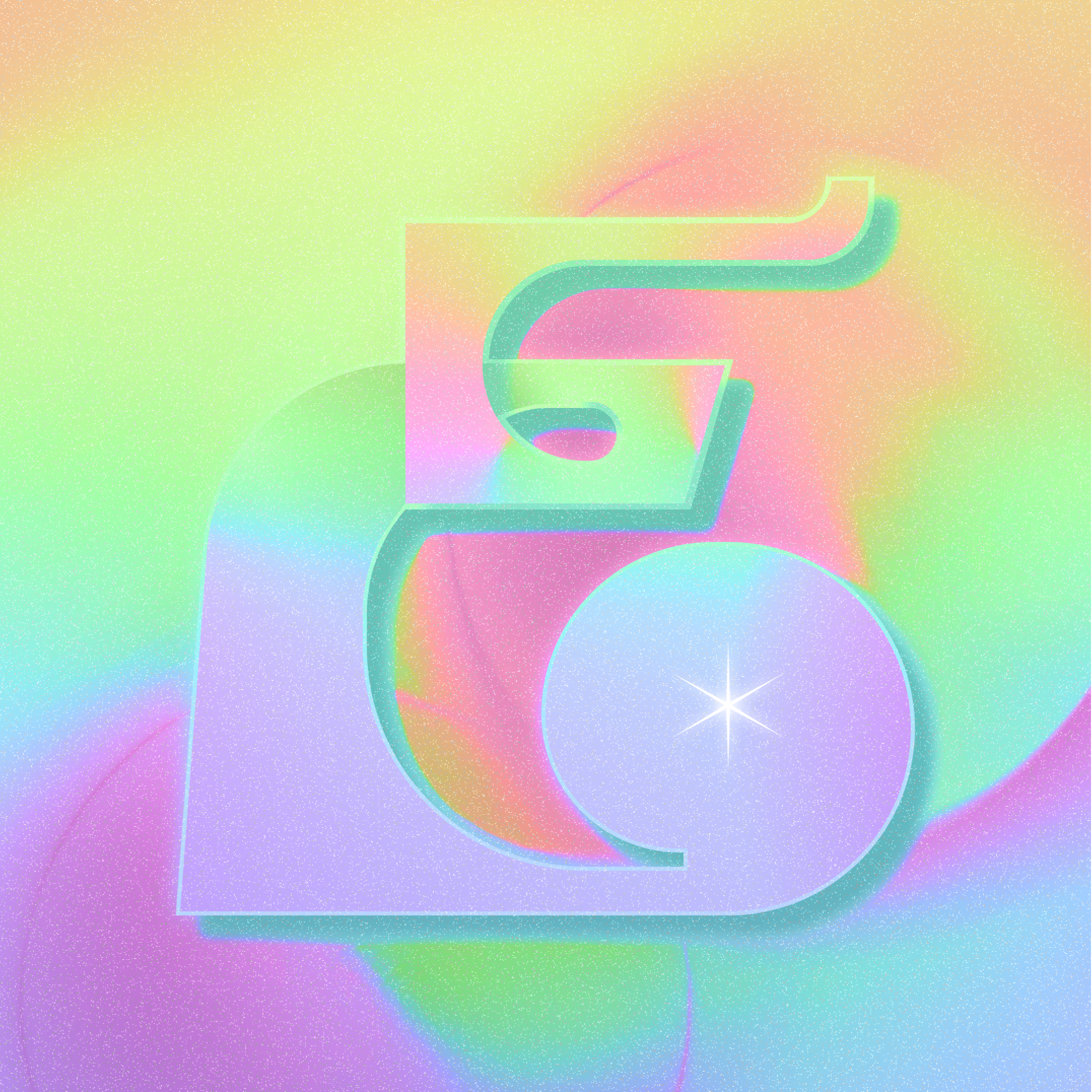 36 Days of Type letterform study 03