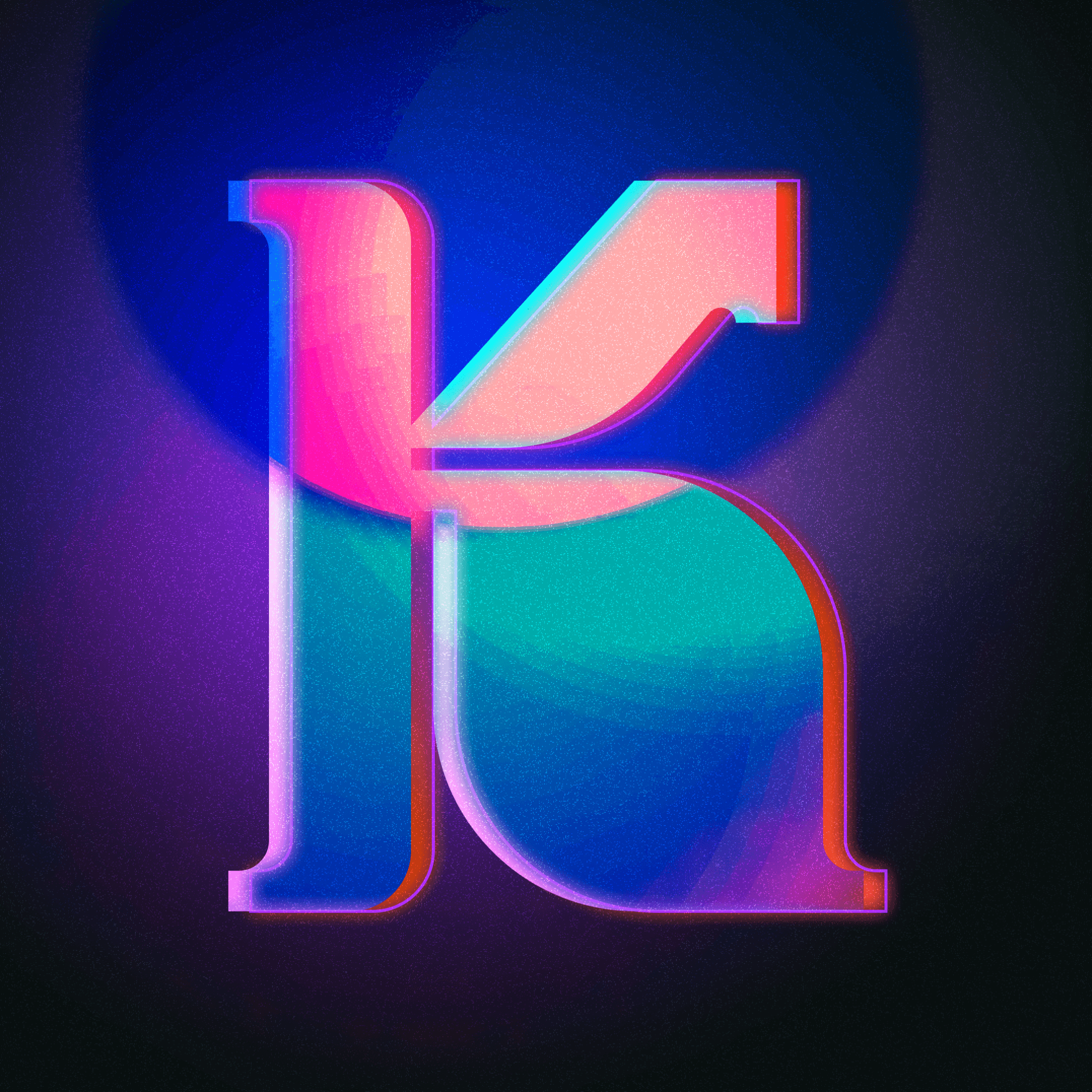 36 Days of Type letterform study 06