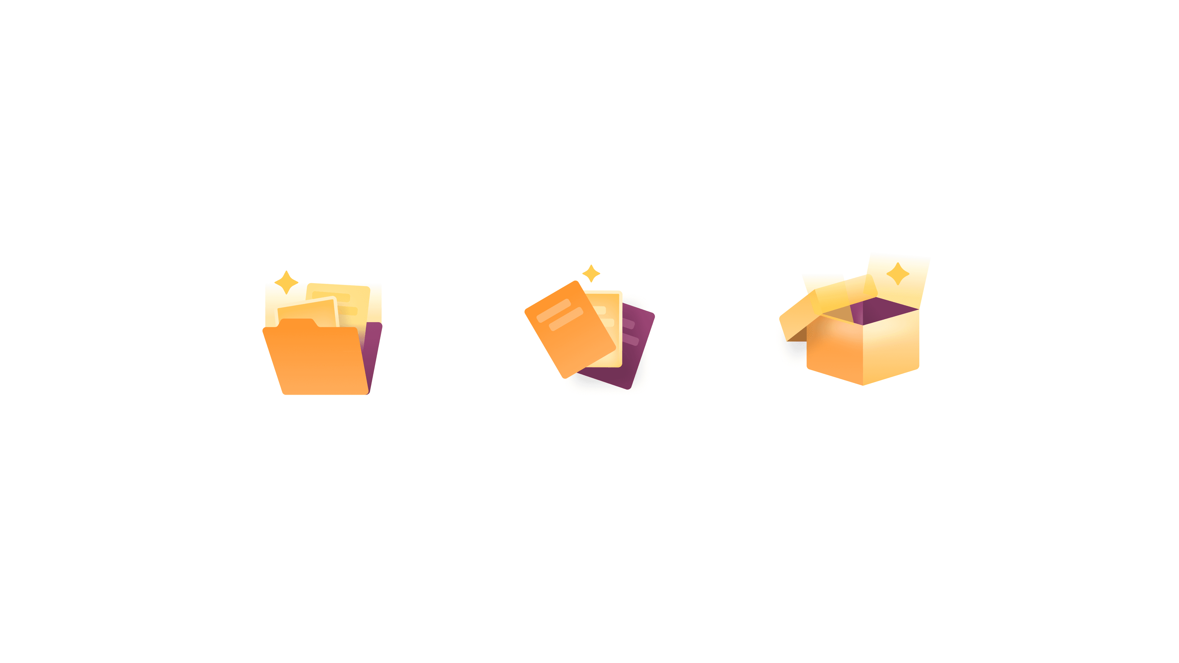 Wayground folder, resource, and reward-box illustrations