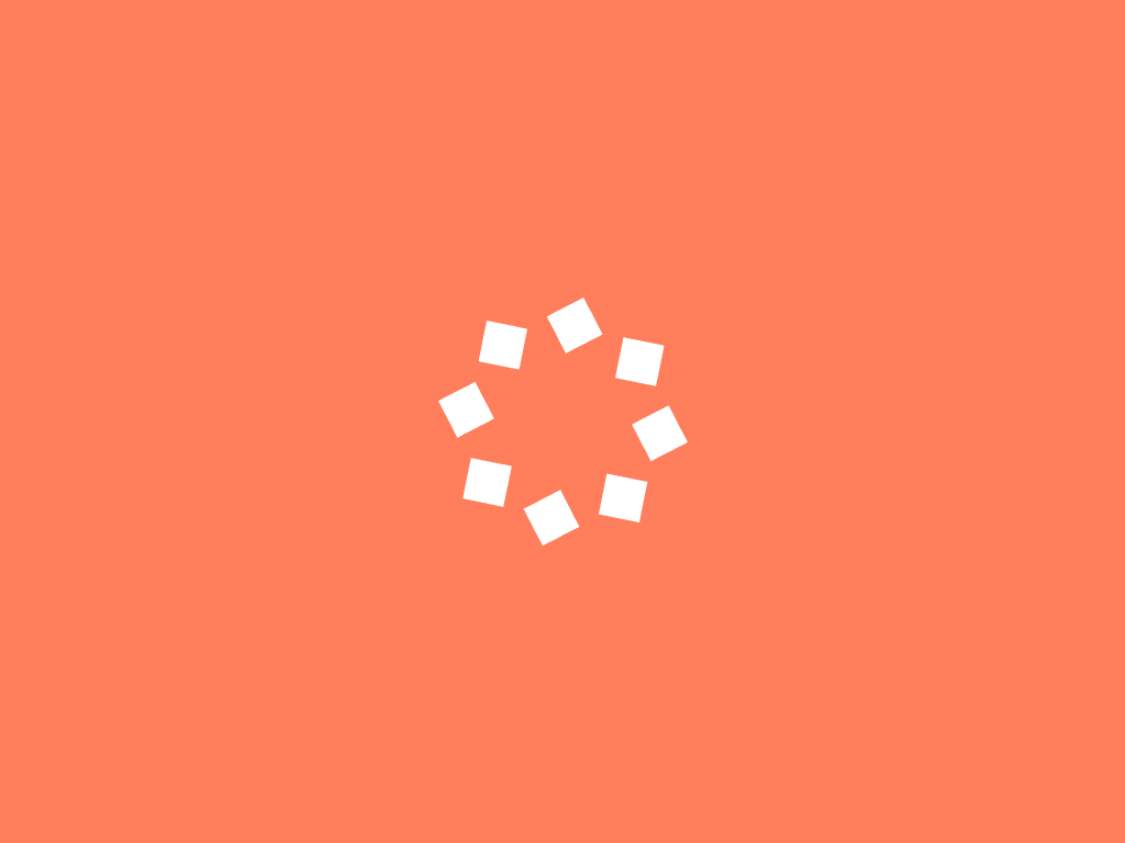 Stack Results symbol in white on coral