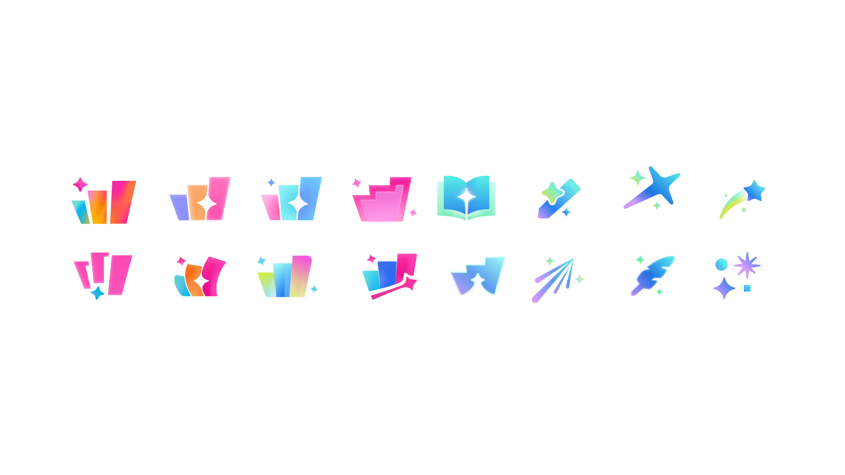 Wayground AI identity mark explorations