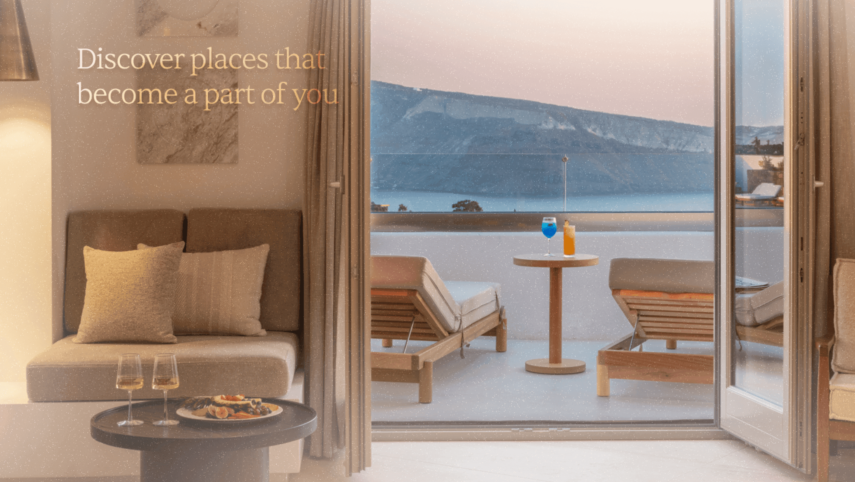 Wellim hotel suite overlooking the sea