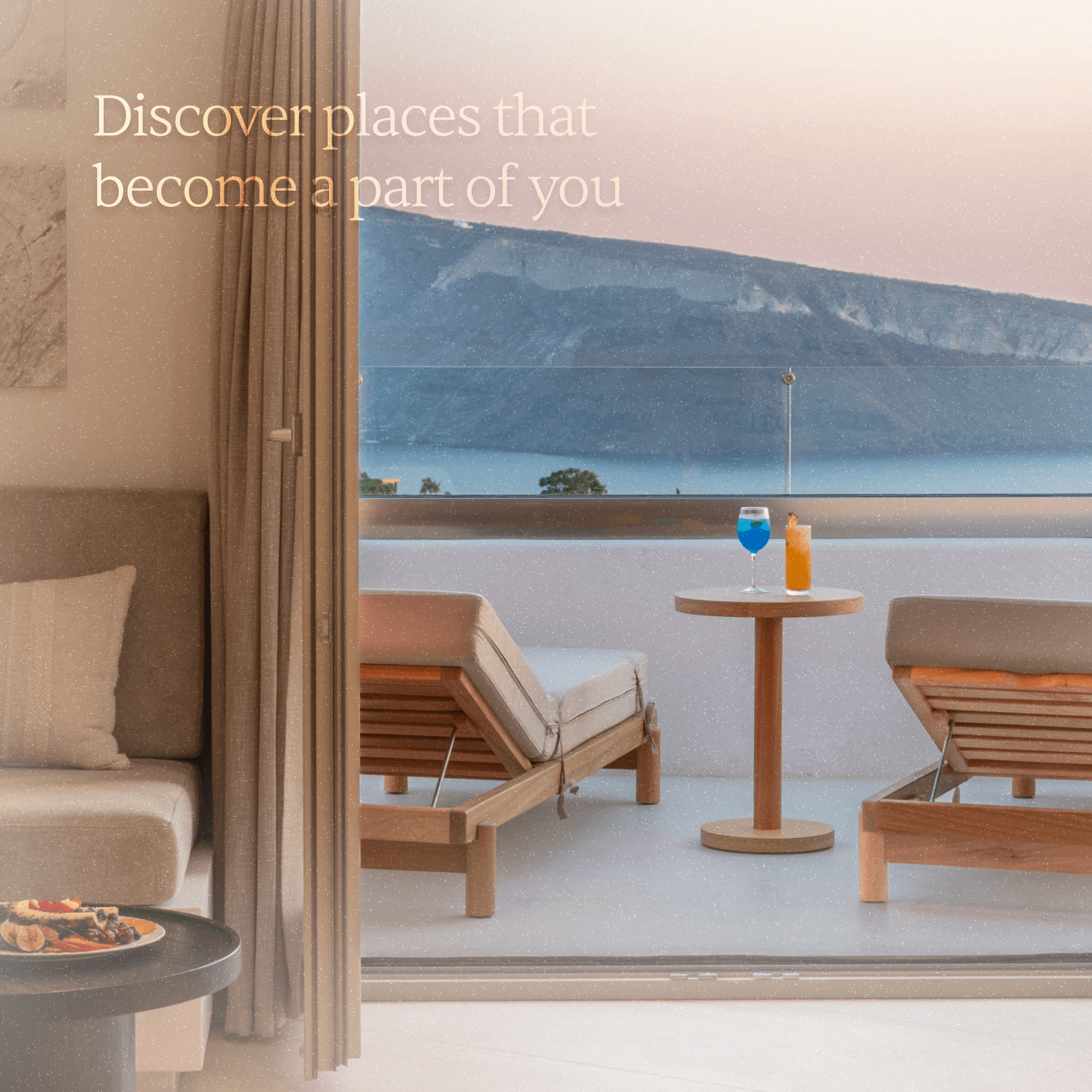 Wellim hotel suite overlooking the sea